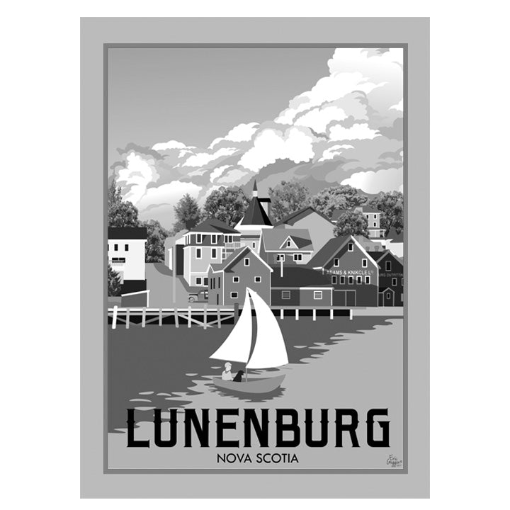 Destination Art - Lunenburg B&W